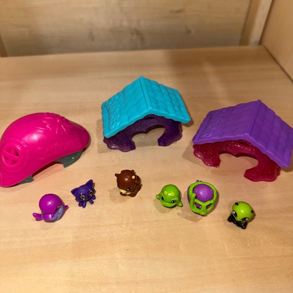 Lot of mixed Squinkies Animals Houses - Picture 2 of 2